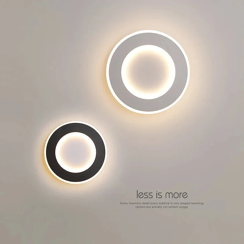 Axyaa Touch Sensor LED Wall Lamps for Indoor Living Minimalist Lighting