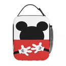 Axyaa Mickey Mouse Insulated Lunch Bag - Portable Thermal Bento Box
