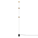 Axyaa Golden Hourglass Floor Pendant Lamp for Living Room, Bedroom - Minimalist Atmosphere