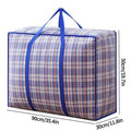 Axyaa Stripe Woven Bag: Large Capacity Storage & Organization Solution