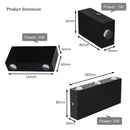 Axyaa Modern LED Wall Sconce - Aluminium Indoor Up and Down Wall Lights
