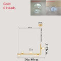 Axyaa Nordic Cross Glass Ball Pendant Light - Modern Minimalist Decor Lighting