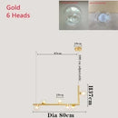 Axyaa Nordic Cross Glass Ball Pendant Light - Modern Minimalist Decor Lighting