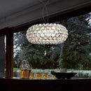 Axyaa Modern Acrylic Ball Chandelier Pendant Light for Living Room and Restaurant Decor