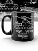 Axyaa Space Shuttle Ceramic Mug - NASA Inspired Sci-Fi Design, Durable & Perfect for Space Enthusiasts