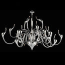 Axyaa Nordic Swan Chandelier: Minimalist White Light for Living Room, Bedroom, Kitchen, Art Decor