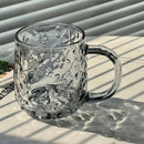 Axyaa Christmas Glass Mug 340ml - Heat Resistant Drinkware