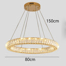 Axyaa Luxury Crystal Chandelier Pendant Light for Living Room and Bedroom