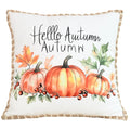 Pumpkin Lace Pumpkin Pillowcase Sofa Hold Halloween Cushion Cover Retro Home Decor