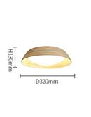 Axyaa Wabi Sabi Cream Ceiling Light Full Spectrum LED for Bedroom, Dining, Living Room
