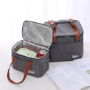 Axyaa Large Capacity Insulated Lunch Bag for Food Storage and Picnics