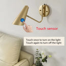Axya Swing Arm LED Wall Lamps: Modern Adjustable Indoor Bedside Lighting Sconce