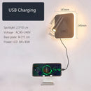 Axyaa LED Wall Lamp USB Charging Minimalist Bedroom Reading Light