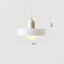 Axyaa Makaron LED Pendant Lamp for Dining Kitchen Island Restaurant Shop Decor
