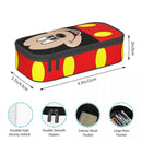 Axyaa Mickey Mouse Pen Case: Large Kawaii Storage Bag for Women Men