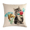 Axyaa Flax Embrace Pillowcase 45*45cm for Stylish Home Décor