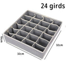 Axyaa Drawer Organizer Box for Underwear Socks Bra Pants Scarf Tie Storage