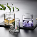 Axya Retro Japanese Glass Teacup Whiskey Cup Handmade Mountain Cup