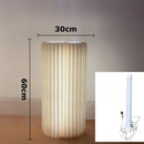 Nordic Style Kraft Paper Cylinder Table Lamp LED Desk Light for Home Living Room Axyaa