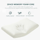 Axyaa Bamboo Memory Foam Cervical Pillow for Neck Care