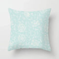 Axyaa Mint Green Geometric Print Lumbar Pillowcase