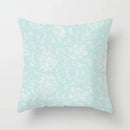 Axyaa Mint Green Geometric Print Lumbar Pillowcase