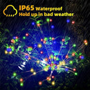 Axyaa Solar Firework Fairy Lights for Outdoor Garden Decor