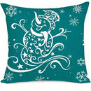 Christmas Deer Snowman Tree Pillow Covers - Axyaa Brand