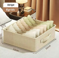 Axyaa Underwear Drawer Organizer Boxes - Closet Storage for Bra, Socks, Underpants