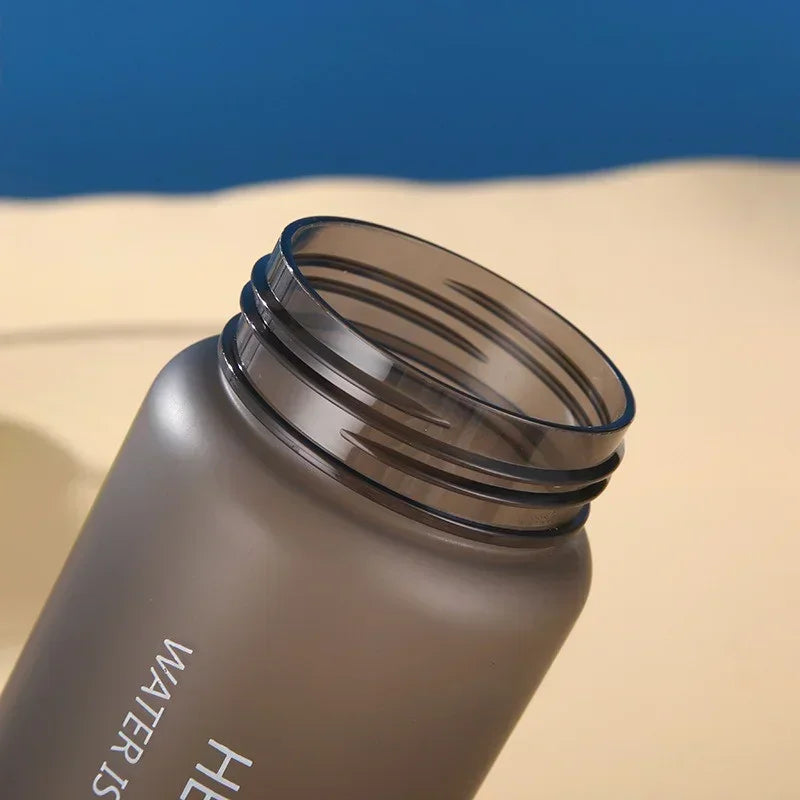Axyaa Bounce Cover Sports Water Bottle - Leak Proof Plastic Drinking Cup - Portable and Durable