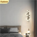Axyaa Spiral Line LED Wall Lamp for Home Decoration and Lighting Fixtures