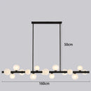 Axyaa LED Pendant Light Chandelier for Modern Living Room and Dining Room