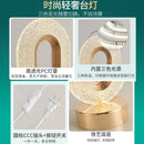 Axyaa Modern Crystal LED Table Lamp for Bedroom and Living Room