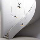 Axya Modern Glass Pendant Light for Bar, Staircase & Bedside - Creative Design