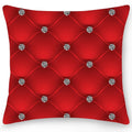 Axyaa Geometric Printed Pillowcase Double Sided Crystal Sofa Cushion Cover