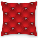 Axyaa Geometric Printed Pillowcase Double Sided Crystal Sofa Cushion Cover