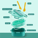 Unicorn Lunch Box For Kids by Axyaa: Cute Food Storage Container for School & Camping