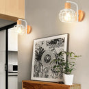 Axyaa Cage Wall Sconce LED Industrial Lamp E27 Bedroom Living Room Lighting