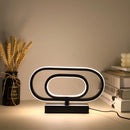 Axyaa LED Desk Lamp Dimmable Modern Lighting for Bedroom & Living Room