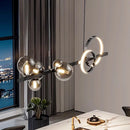 Axyaa LED Chandeliers - Modern Pendant Lights for Living Room and Dining Room