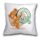 Axyaa Cartoon Bear Pillowcase - Decorative Cushion Cover for Sofa or Children's Room