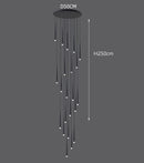 Axyaa Modern Chandeliers - Stylish Indoor Lighting Fixtures for Living Room & Stairway