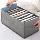 Axyaa Jeans Underwear Socks Pants Drawer Closet Organizer Cabinet Storage Box