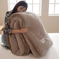 Axyaa Double-Sided Milk Fleece Winter Quilt Core - Thickened & Warm