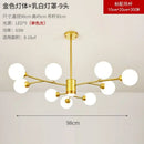 Axyaa Nordic LED Pendant Chandelier for Modern Luxury Home Decor