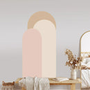 Axyaa Geometric Arch Wall Stickers for Living Room Bedside Background Decoration