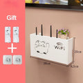 Axyaa WiFi Router Rack Wall Mount Organizer Box for Living Room Decor