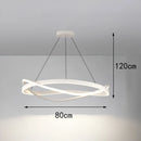 Nordic Dining Room Pendant Light by Axyaa - Indoor Ceiling Chandelier for Living Room