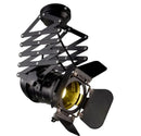 Axyaa Industrial Chandelier: Vintage Loft Telescopic Spotlights for Bar, Cafe, Clothing Store