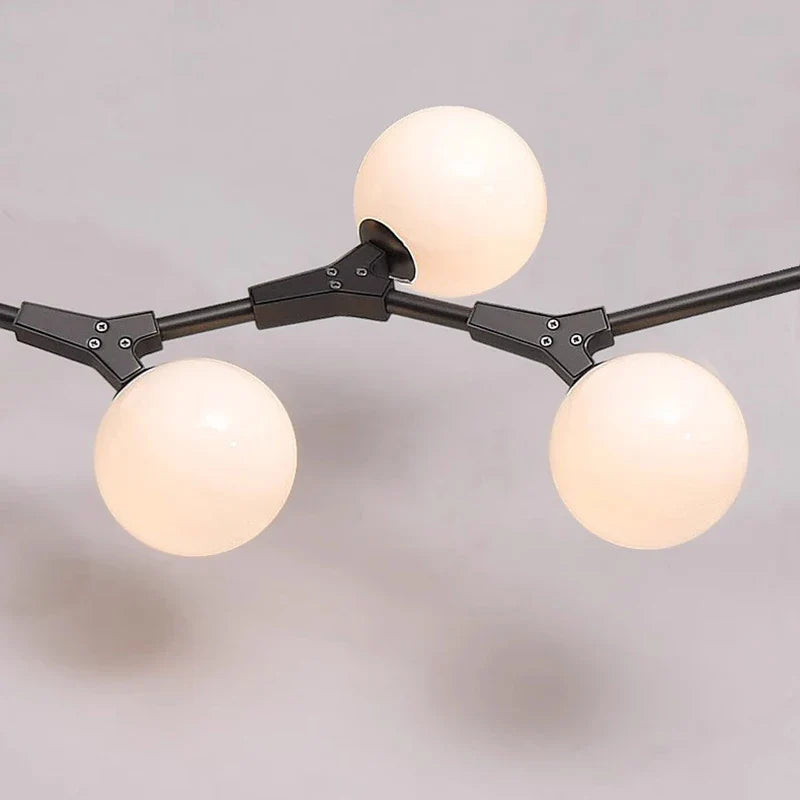Axyaa Modern Pendant Light for Dining Room - LED Chandelier Ceiling Lamp